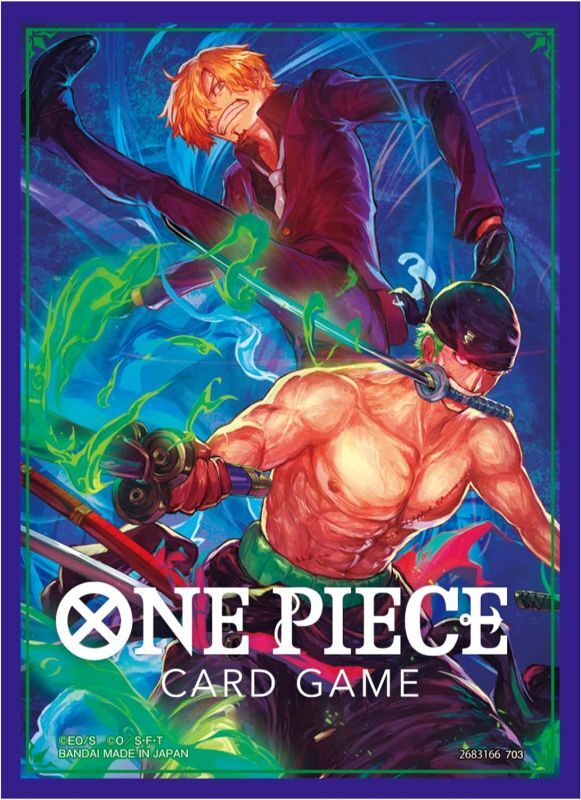 Sleeve,Official Card Sleeves 5: Zoro & Sanji,Supply