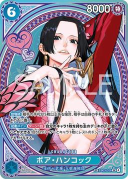 {EB03-026}Boa Hancock (Parallel / SP / Tarot Pattern)| Japanese ONE PIECE Single Card
