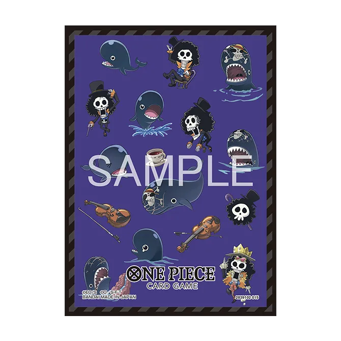 Sleeve,Official Card Sleeves 14: Brook & Laboon,Supply