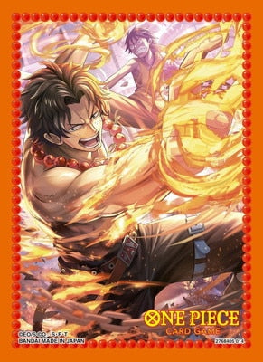 Sleeve,Official Card Sleeves 10: Portgas D. Ace,Supply
