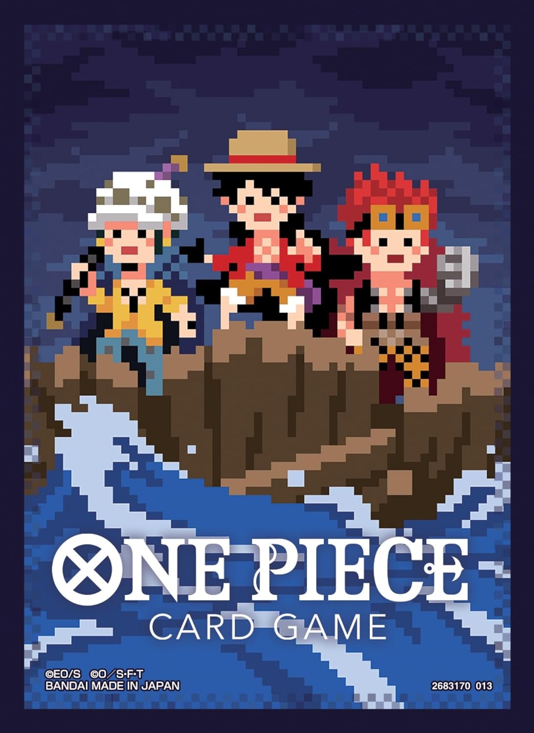 Sleeve,Official Card Sleeves 6: The Three Captains (Pixel Art),Supply