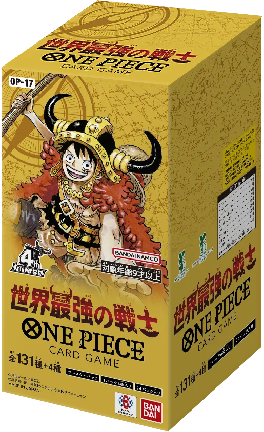 Pre-order {BOX} ONE PIECE TCG: The World's Strongest Warriors OP-17