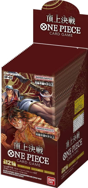 {BOX}Japanese ONE PIECE TCG: Paramount War OP - 02 - PokeNinJapan