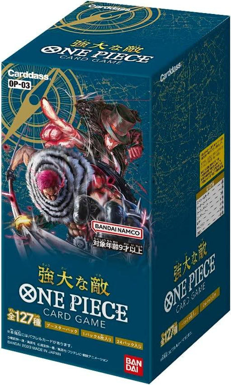 {BOX}Japanese ONE PIECE TCG: Pillars of Strength / Mighty Enemy OP - 03 - PokeNinJapan
