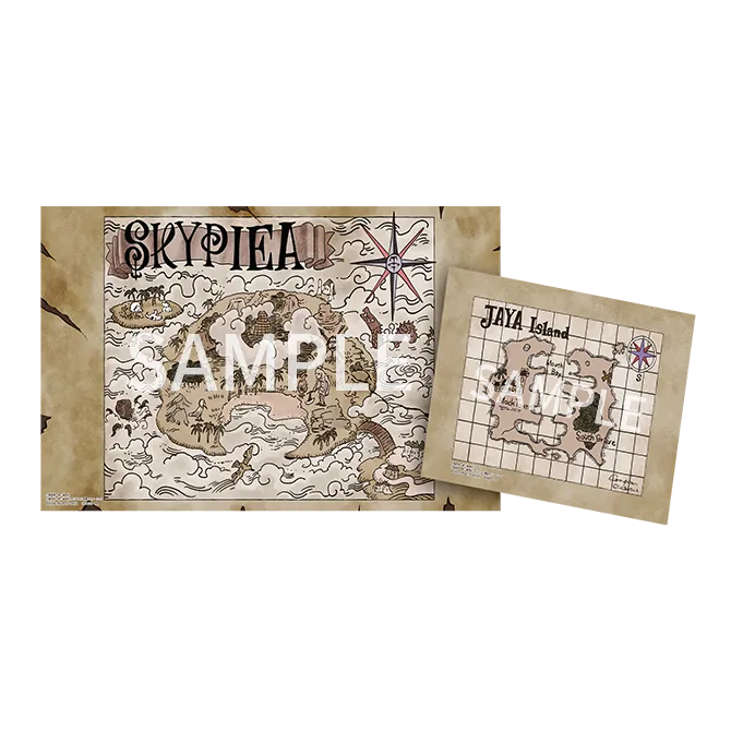 Play Mat,ONE PIECE CARD GAME BASE SHOP Limited Playmat Vol. 1 -SKYPIEA-,Supply