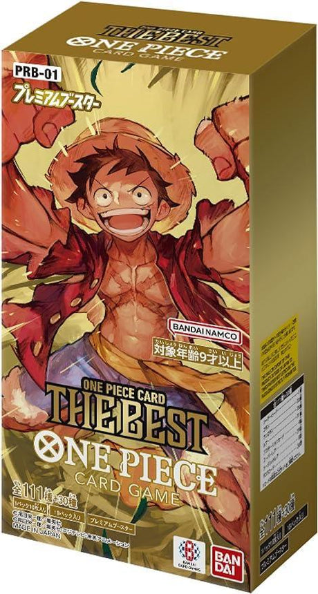 Limited SALE {BOX}ONE PIECE TCG: ONE PIECE CARD THE BEST PRB - 01 - PokeNinJapan