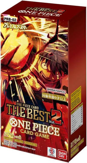 Limited Sale {PRB - 02 BOX} ONE PIECE TCG: ONE PIECE CARD THE BEST vol.2 - PokeNinJapan