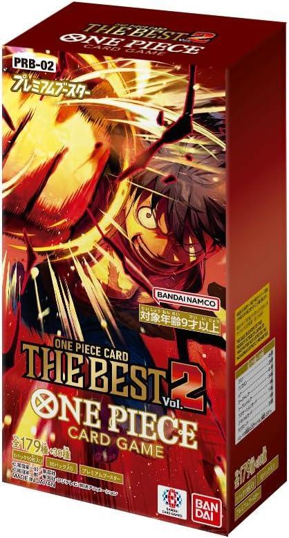 Limited Sale {PRB - 02 BOX} ONE PIECE TCG: ONE PIECE CARD THE BEST vol.2 - PokeNinJapan